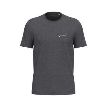 Tee-shirt mixte Native Spirit® gris chiné