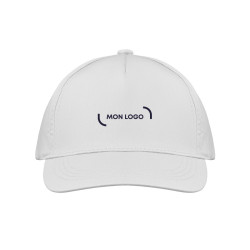 Casquette 5 pans blanche Express Buzz
