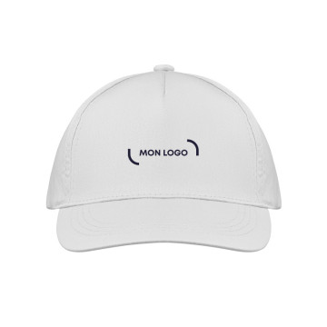 Casquette 5 pans blanche Express Buzz