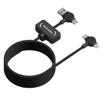 Câble de charge long magnétique 100W couleur Akashi®