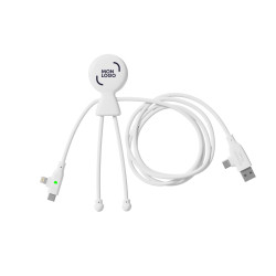 Câble de charge long 60W recyclé Xoopar® marqu. quadri Express