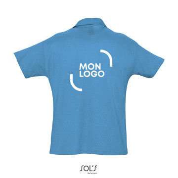 Polo homme couleur Express Sol's® Summer II