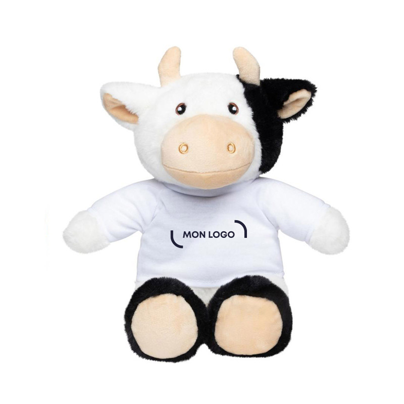 Peluche vache en rPET