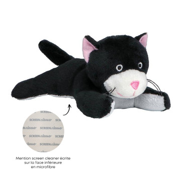 Peluche nettoyeur d'écran chat