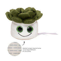 Peluche nettoyeur d'écran plante succulent