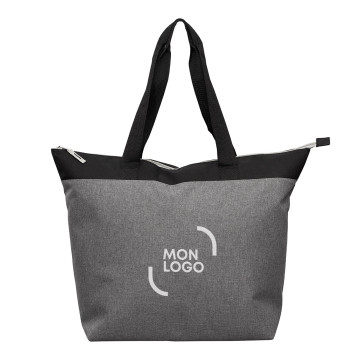 Sac isotherme avec poignées renforcées marquage quadri