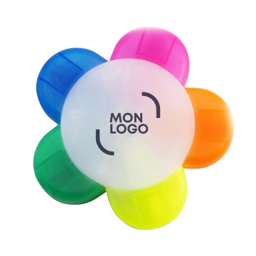 Surligneur 5 couleurs