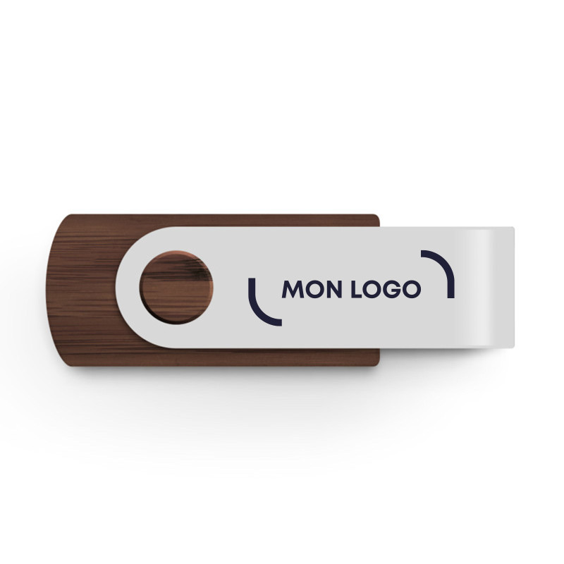 Clé USB bois 64 Go Twister