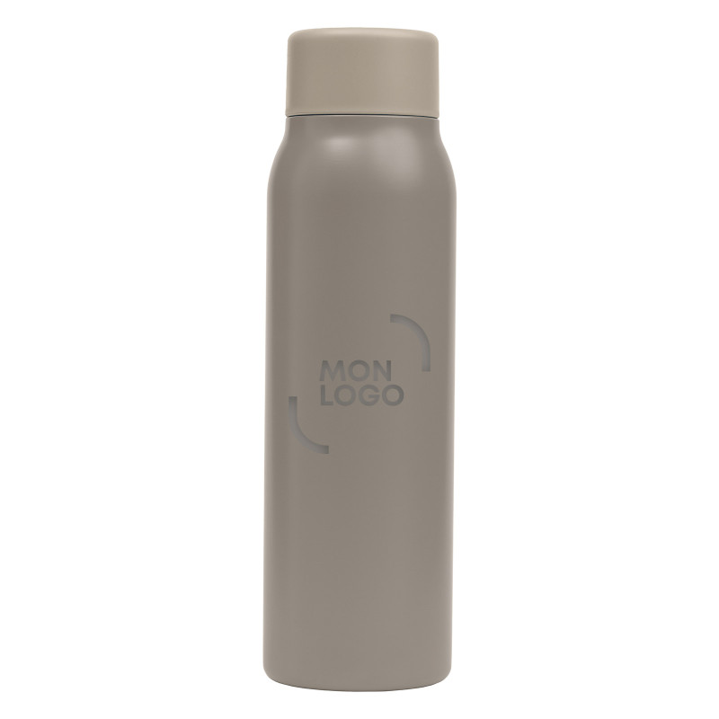 Bouteille isotherme pour boissons gazeuses marquage laser