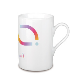Tasse en porcelaine 270 mL marquage 1 couleur