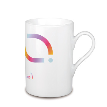 Tasse en porcelaine 270 mL marquage 1 couleur
