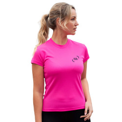 Tee-shirt de sport respirant femme