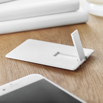 Clé USB carte de crédit 64 Go marquage 2 couleurs