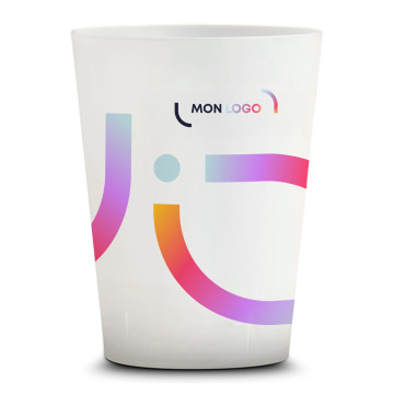 Gobelet 15 cL marquage quadri