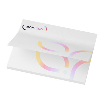 Mémos repositionnables 25 feuilles papier recyclé FSC® 10 x 7,5 cm