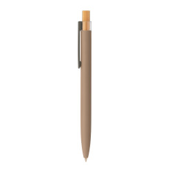 Stylo bille en bambou et aluminium recyclé gravure laser