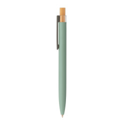 Stylo bille en bambou et aluminium recyclé gravure laser