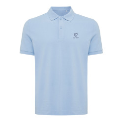 Polo mixte en coton bio et coton recyclé Iqoniq®