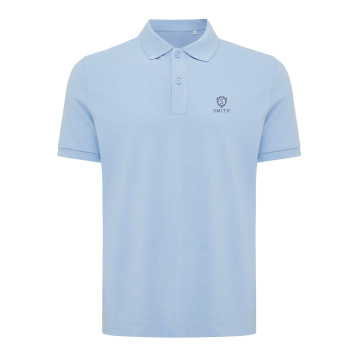 Polo mixte en coton bio et coton recyclé Iqoniq®