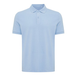 Polo mixte en coton bio et coton recyclé Iqoniq®