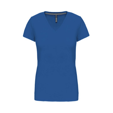 Tee-shirt femme Kariban® col V couleur