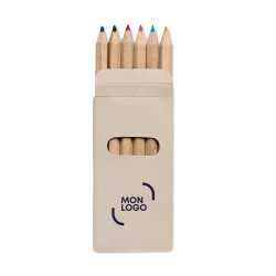 Crayons de couleur en bois