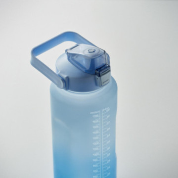 Bouteille avec marqueurs d'hydratation en rPET 2 L
