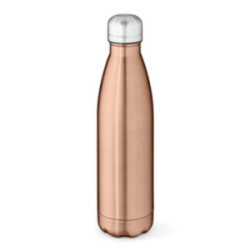 Bouteille isotherme en inox recyclé finition brillante 500 mL