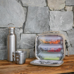 Set sacoche et 3 lunch box Livoo®