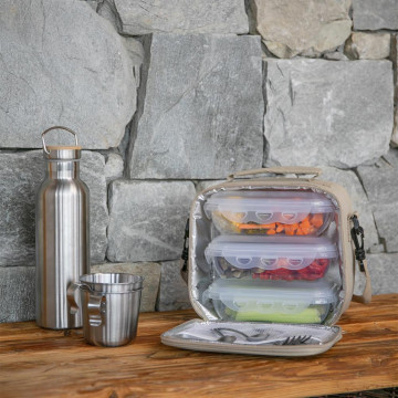Set sacoche et 3 lunch box Livoo®