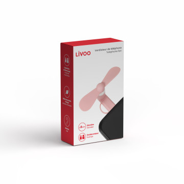 Ventilateur de téléphone Livoo®