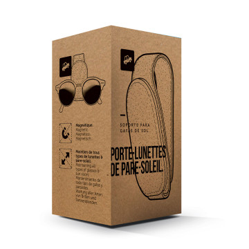 Support de lunettes magnétique pour pare-soleil