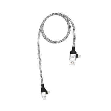 Câble de charge magnétique 60W argent