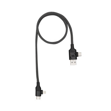 Câble de charge magnétique 60W noir