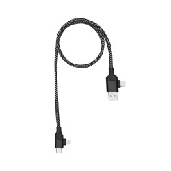 Câble de charge magnétique 60W noir