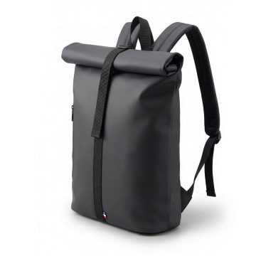 Sac à dos ordinateur roll top en PU recyclé Goodjour®