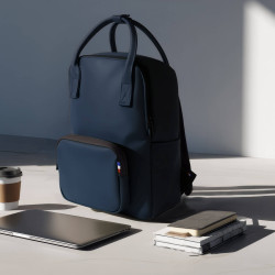 Sac à dos ordinateur en PU recyclé Goodjour®