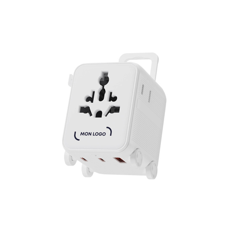 Adaptateur universel en rPET en forme de valise Xoopar®