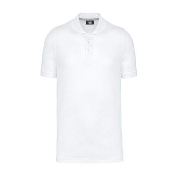Polo homme blanc Wk®