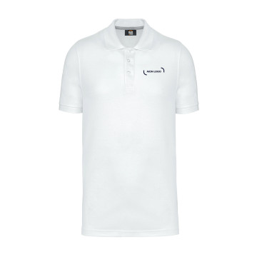 Polo homme blanc Wk®