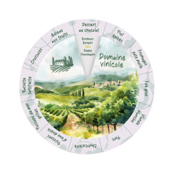 Disque accords mets & vins