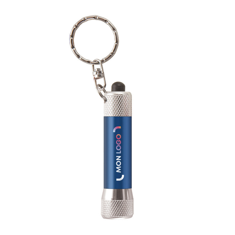 Porte-clés lampe finition mate marquage quadri