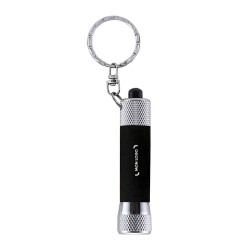 Porte-clés lampe finition gomme gravure laser