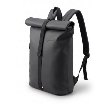 Sac à dos ordinateur roll top en PU recyclé Goodjour®