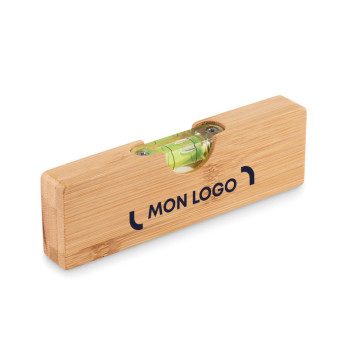 Niveau à bulle en bambou