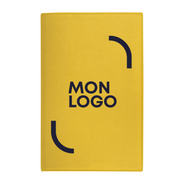 Porte-carte grise en PVC standard marquage 1 couleur