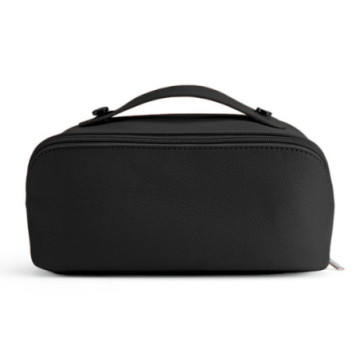 Trousse de toilette en cuir recyclé