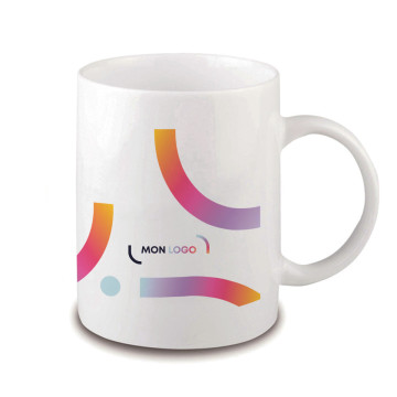 Mug en céramique impression quadri 300 mL