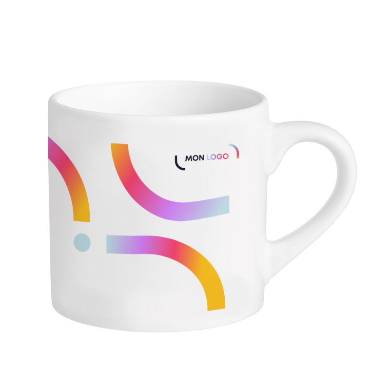 Mini mug en céramique sublimation qualité premium 200 mL