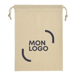 Pochon en coton Bio GOTS 130 g/m2 taille L Ubag®